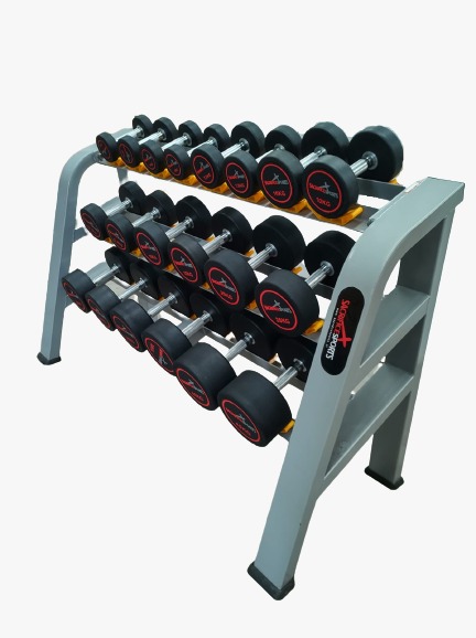 Set de mancuernas online para gimnasio