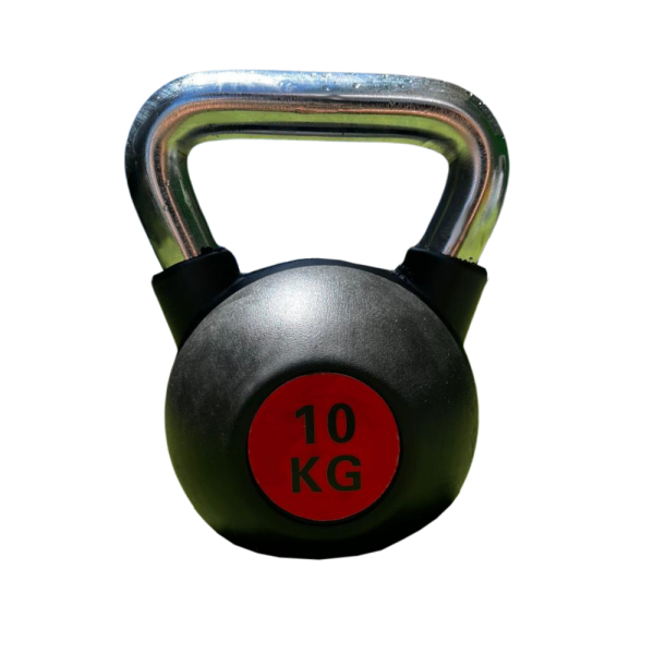 Pesas Rusas Kettlebell de Acero Recubiertas de Caucho - Imagen 4