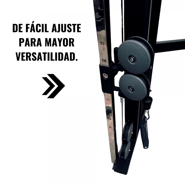 Polea Multi Power 100 Kg Por Lado 1013 - Imagen 3