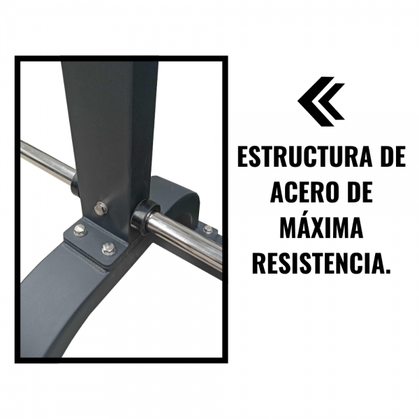 Rack Vertical de Discos Olímpicos 1042A - Imagen 5