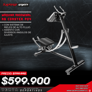 Máquina Abdominal Ab Coaster P04