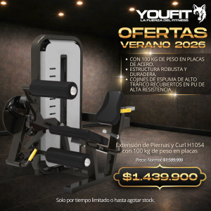 Extensión de Piernas y Curl H1054