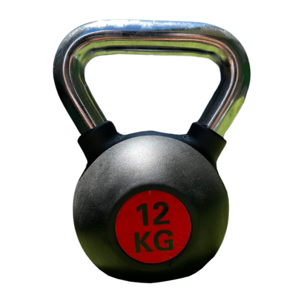 Pesas Rusas Kettlebell de Acero Recubiertas de Caucho - Imagen 5