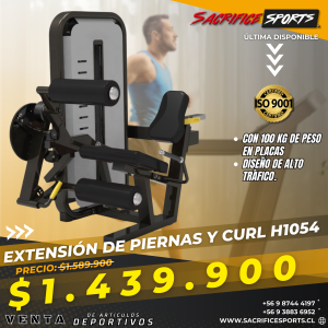 Extensión de Piernas y Curl H1054