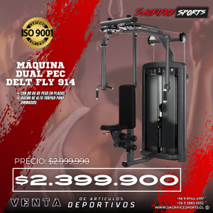 Máquina Dual Pec Delt Fly 914