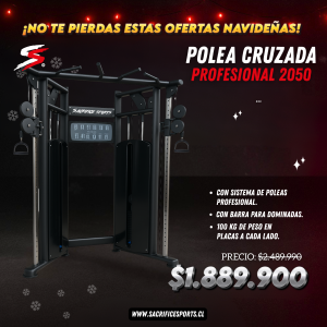 Polea Cruzada Profesional 2050