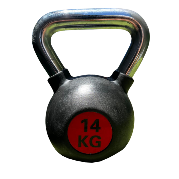 Pesas Rusas Kettlebell de Acero Recubiertas de Caucho - Imagen 6