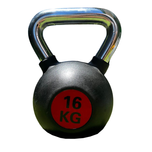 Pesas Rusas Kettlebell de Acero Recubiertas de Caucho - Imagen 7