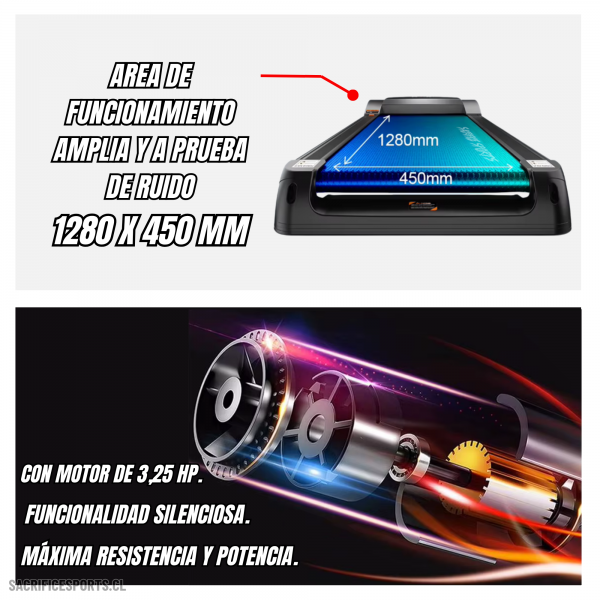 Trotadora Eléctrica CP-M5 - Imagen 4