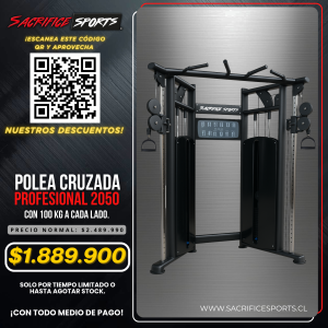 Polea Cruzada Profesional 2050