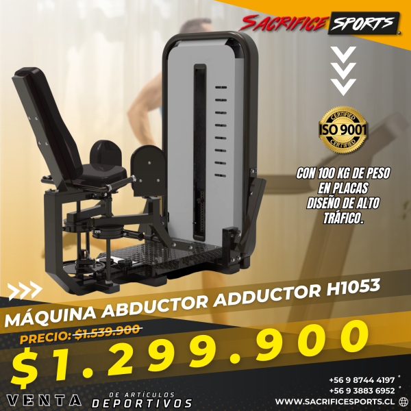 Máquina Abductor/Adductor H1053
