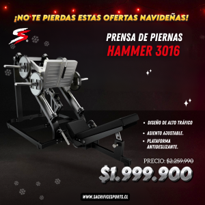 Prensa De Piernas Hammer 3016
