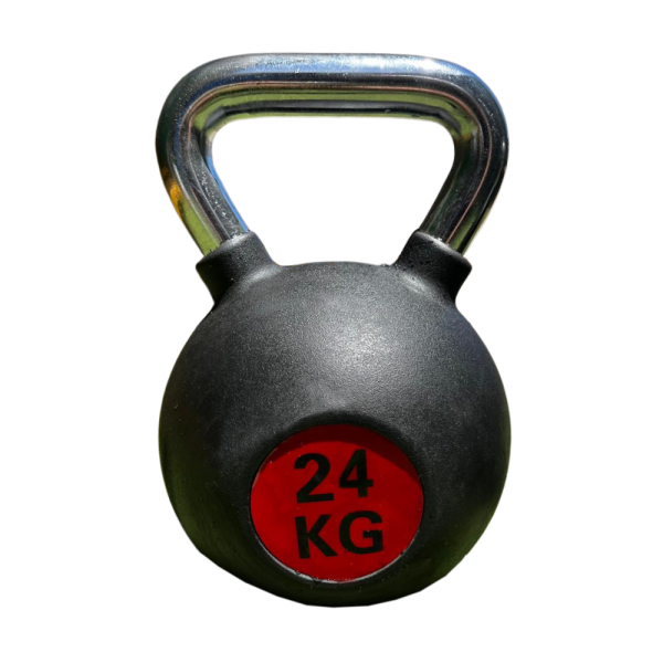 Pesas Rusas Kettlebell de Acero Recubiertas de Caucho - Imagen 12