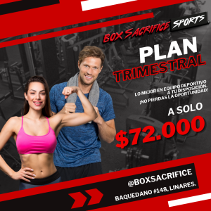 Plan Trimestral Box Sacrifice Sports