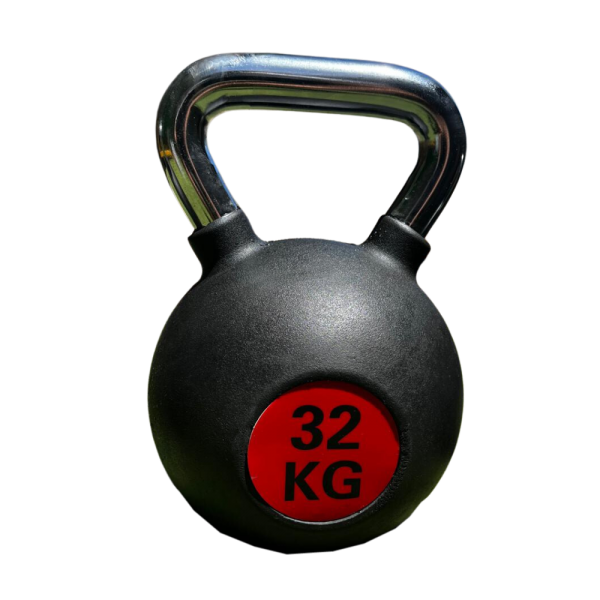 Pesas Rusas Kettlebell de Acero Recubiertas de Caucho - Imagen 10