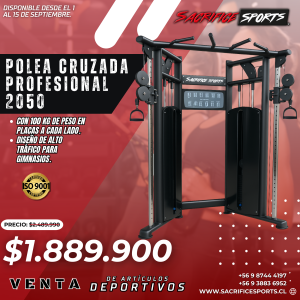 Polea Cruzada Profesional 2050