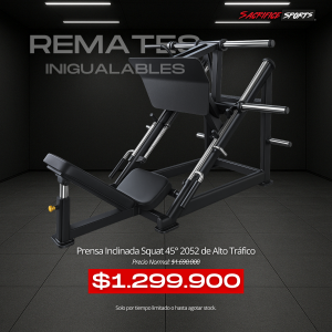Prensa Inclinada Squat 45° 2052