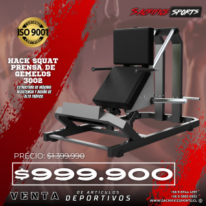 Hack Squat Serie Hammer Prensa de Gemelos 3002