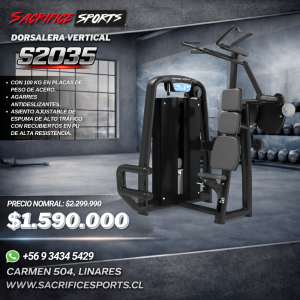 Dorsalera Vertical S2035