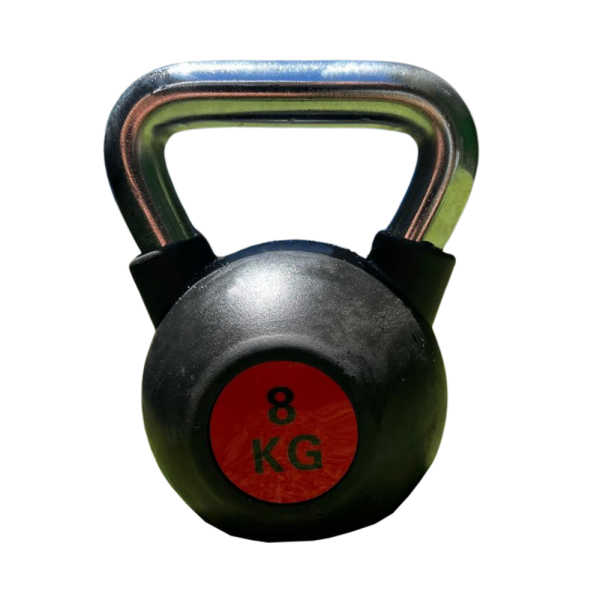 Pesas Rusas Kettlebell de Acero Recubiertas de Caucho - Imagen 3