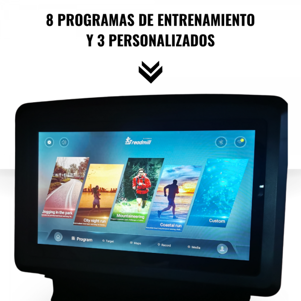 Trotadora Comercial Touch Screen 860S - Imagen 4