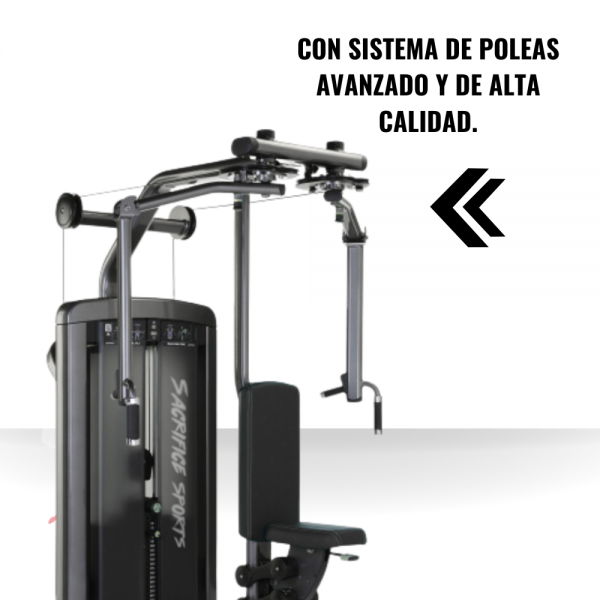 Máquina Dual Pec Delt Fly 914 - Imagen 2
