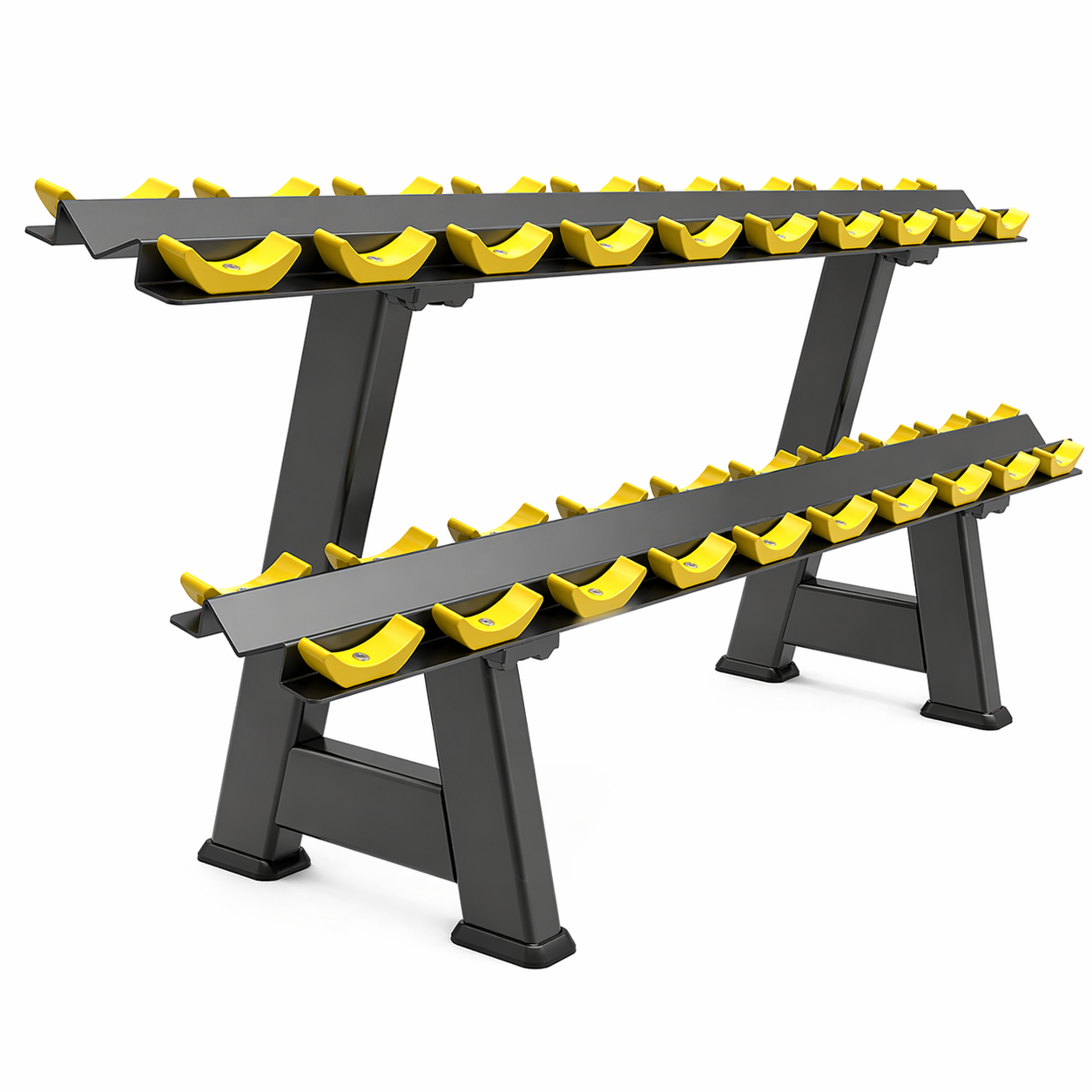 Rack Mancuernas 2 Niveles 10 Pares 6050 - Imagen 2