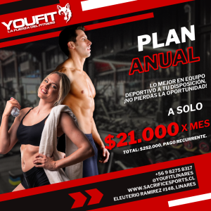 Plan Anual Gimnasio Youfit