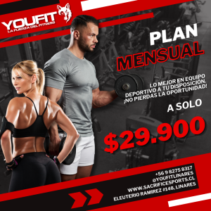Plan Mensual Gimnasio Youfit