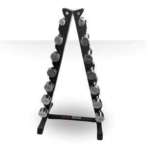 Pack Rack Deluxe 7L. Rack de 7 Niveles con Exclusivas Mancuernas Cromadas
