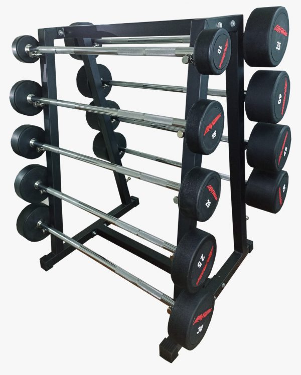 SET 9 BARRAS PESO FIJO MAS RACK