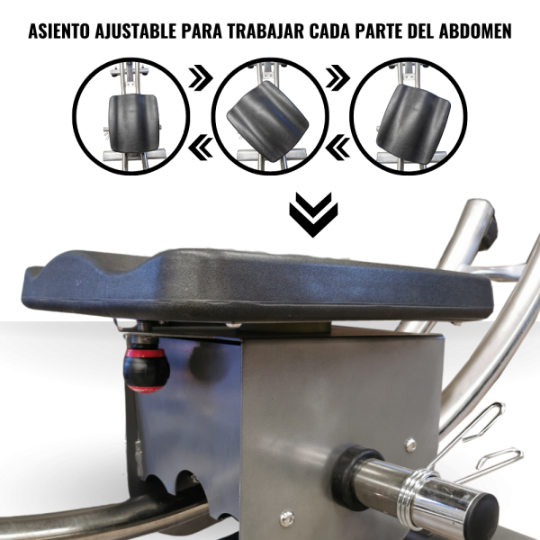 Máquina Abdominal Ab Coaster P04 - Imagen 5