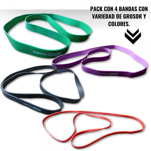 Set de bandas elásticas Sacrifice Sports 070 - Imagen 3