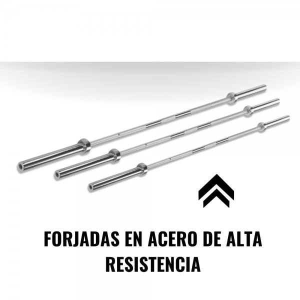 Barra Olímpica De 1,5 Metros 085 - Imagen 3