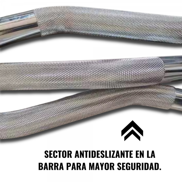 Barra Olímpica Z De 1.2 Mts 088 - Imagen 5