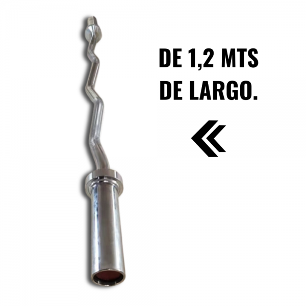Barra Olímpica Z De 1.2 Mts 088 - Imagen 3