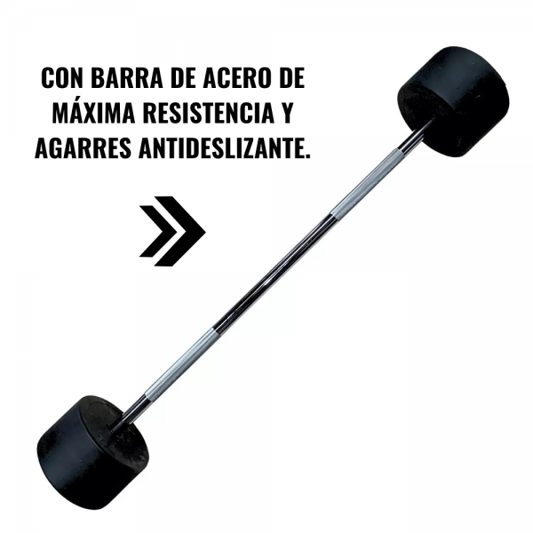 Barra Amplia Con Peso En Los Extremos 613 - 50 Kg - Imagen 4