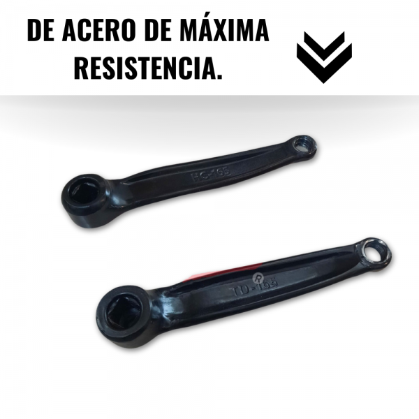 Bielas Bicicleta Spinning - Imagen 3