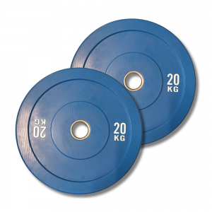Par Discos Bumper 20 Kg Olímpicos Profesional