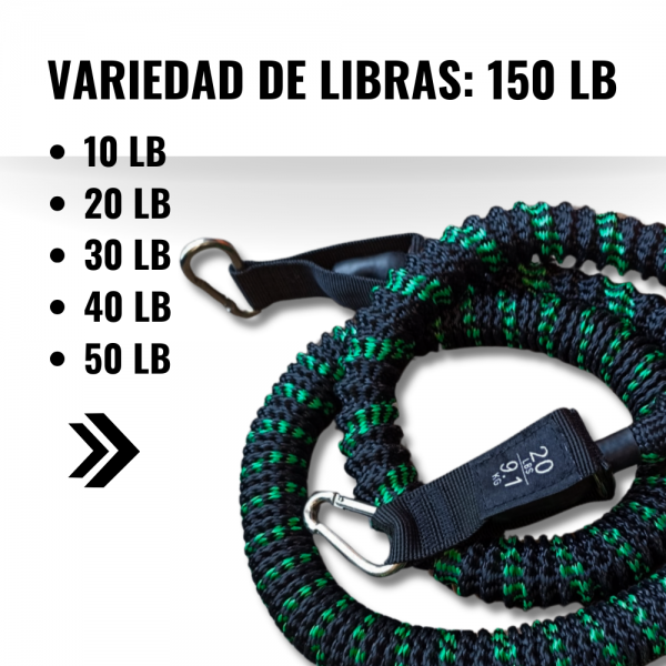 Cuerda De Resistencia 150 Libras - Imagen 2