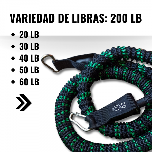 Cuerda de Resistencia De 200 Libras - Imagen 2