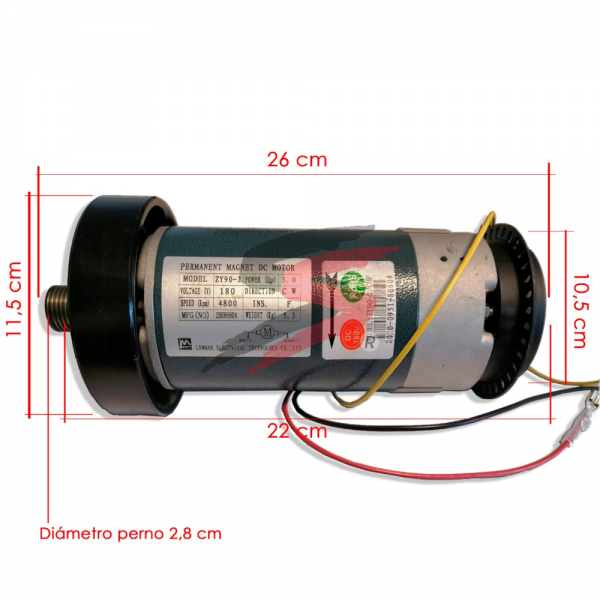 Motor Para Trotadora 3HP