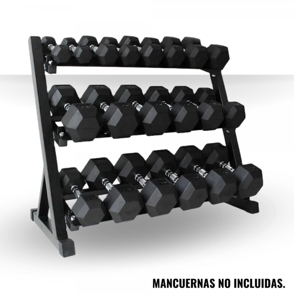Rack para Mancuernas de 3 Niveles YLY03 - Imagen 3