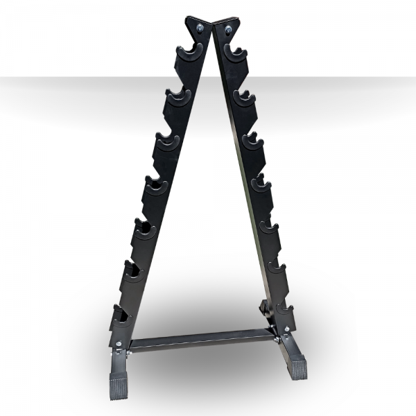 Pack Rack Deluxe 7L. Rack de 7 Niveles con Exclusivas Mancuernas Cromadas - Imagen 2