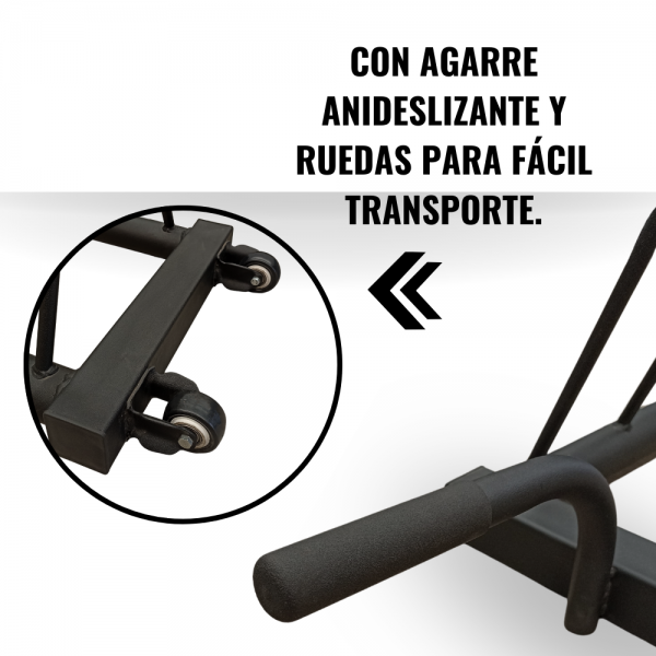 Rack para 8 Discos Olímpicos YLY13 - Imagen 4