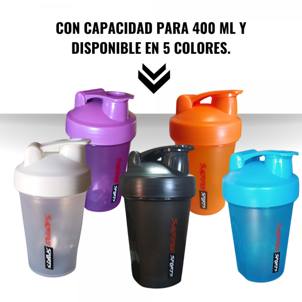 Botella Shaker para Proteina Sacrifice Sports - Imagen 2