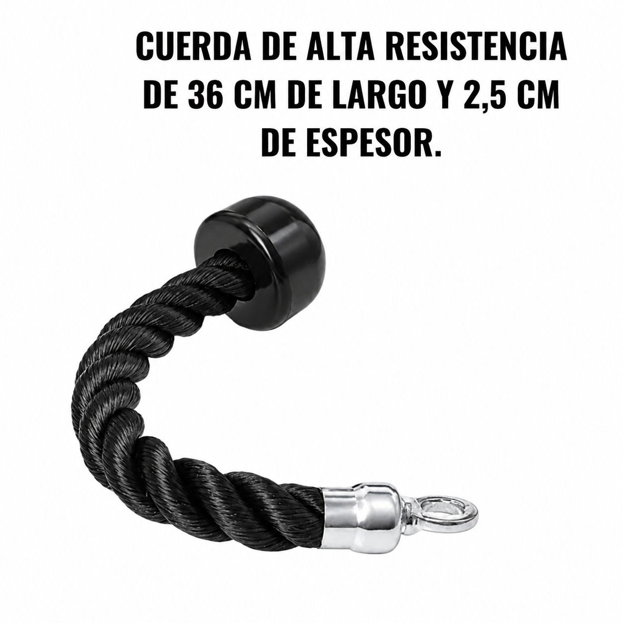 Cuerda de Agarre para Tríceps Individual 123 - Imagen 4