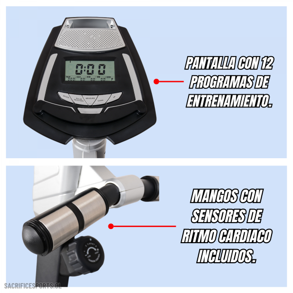 Bicicleta Estática Recostada T17 - Imagen 3