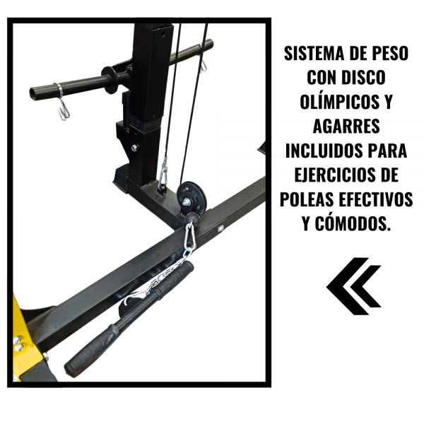 Rack Home Gym con Polea YLY10 - Imagen 2