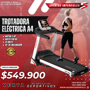 Trotadora Eléctrica A4